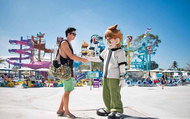 Công viên nước cartoon network waterpark pattaya