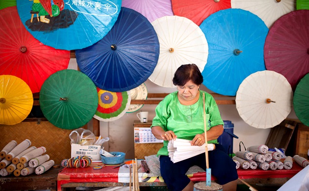 Làng ô truyền thống Bor Sang