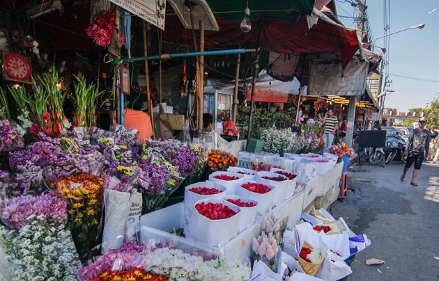 Chợ hoa TonALamyai