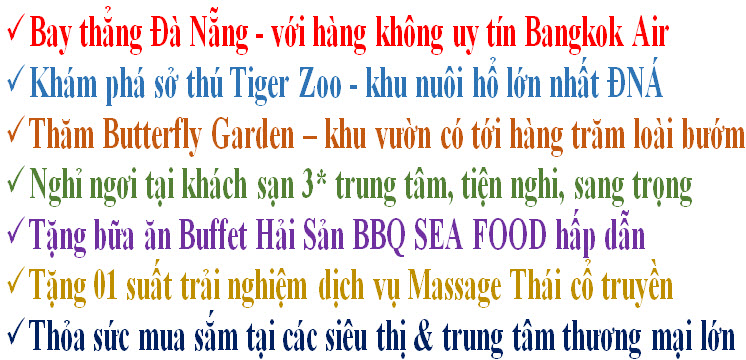 note hot du lịch thái lan từ đà nẵng dịp giỗ tổ 2017