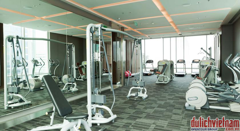 Phòng tập gym với đầy đủ dụng cụ tốt nhất