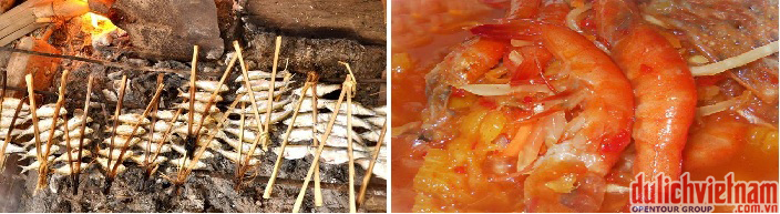 Thưởng thức nhiều món đặc sản núi rừng Hồ Ba Bể