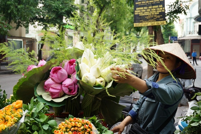 Những xe đạp hoa Hà Nội