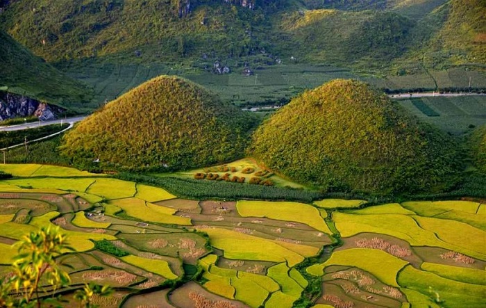 Núi Đôi Cô Tiên - Tuyệt tác thiên nhiên hùng vĩ của Hà Giang