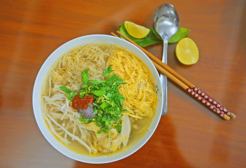 Món bún thang của người Hà Nội