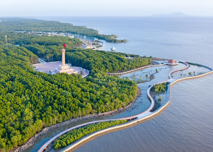 Mũi Cà Mau - cực Nam của Tổ Quốc là điểm đến bạn nhất định không thể bỏ qua trong tour Đà Nẵng 5 ngày 4 đêm