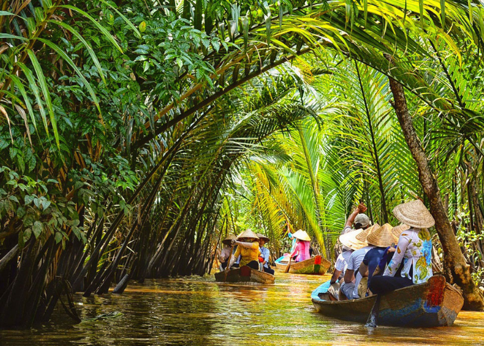 Du khách sẽ được khám phá 4 cù lao Long - Lân - Quy - Phụng trong tour Đà Nẵng 5 ngày 4 đêm