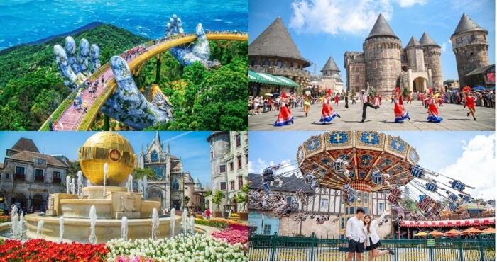Tour Đà Nẵng Bà Nà Hill 3 ngày 2 đêm khách sạn 4 sao