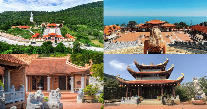 Thăm chùa Hộ Quốc trong Tour Đà Nẵng - Phú Quốc 3 ngày 2 đêm