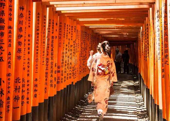 Đền thờ Fushimi Inari Taisha ở Kyoto