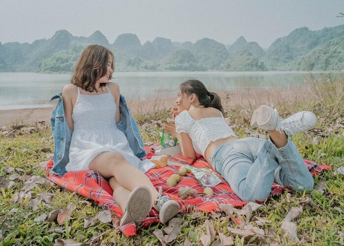 Tổ chức dã ngoại hấp dẫn tại khu vực hồ Quan Sơn thơ mộng