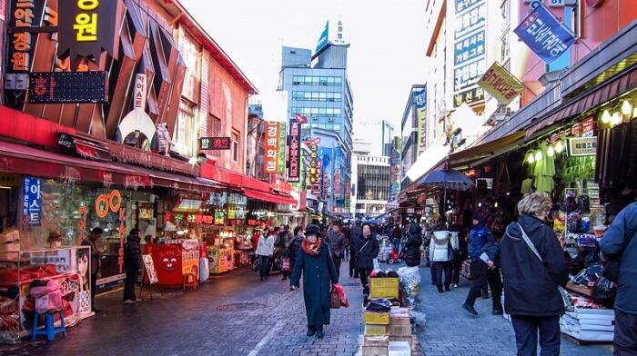 Chợ Namdaemun Hàn Quốc