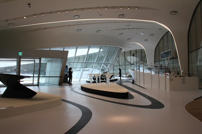 Kiến trúc bên trong Dongdaemun Design Plaza
