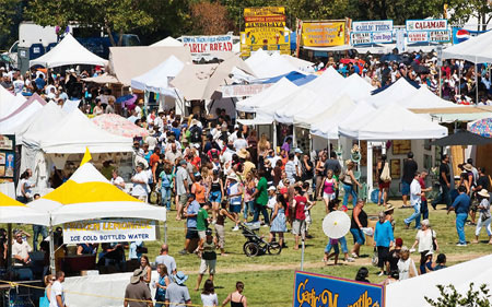 Gilroy náo nhiệt trong lễ hội tỏi Gilroy náo nhiệt trong lễ hội tỏi