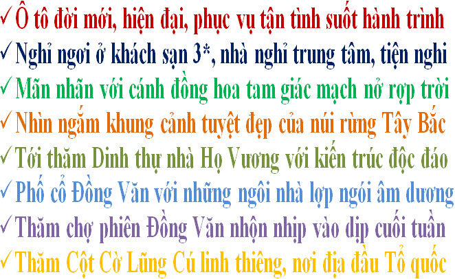 Hà Giang khuyến mãi