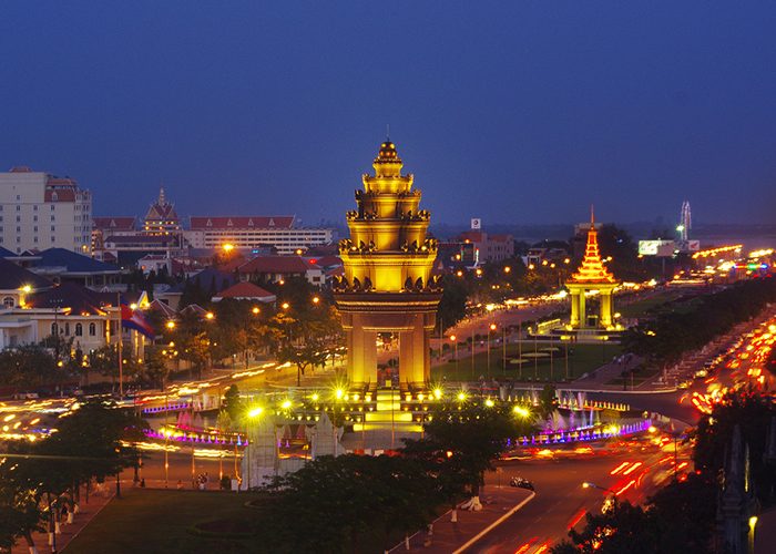 Phnom Pênh về đêm Phnom Pênh về đêm