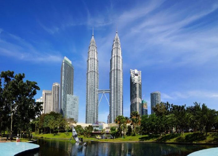 Tháp đôi Petronas-Petronas Twin Towers 