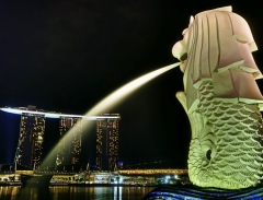 Đến với công viên sư tử biển - biểu tượng của đất nước Singapore