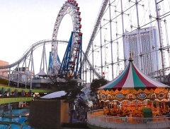  Trải nghiệm tàu lượn nhanh nhất thể giới tại Công viên Tokyo Dome