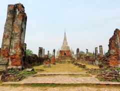 Ghé thăm ngôi Chùa Wat Mahathat cổ kính