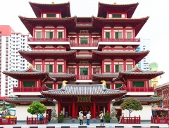 Ấn tượng chùa Răng Phật ở Singapore
