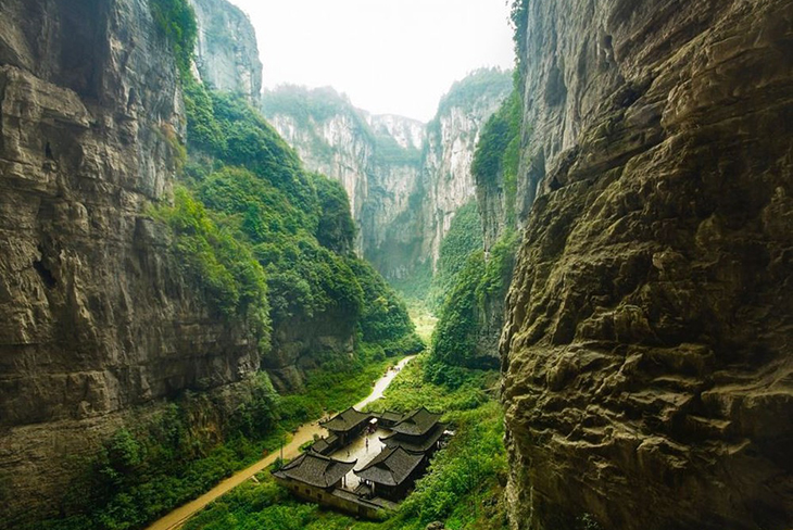 Công viên Vũ Long - Kì cảnh thiên nhiên.