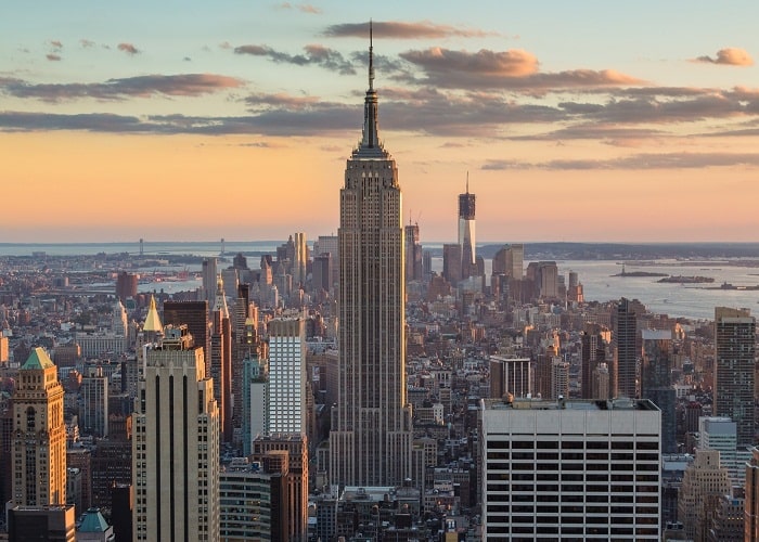 Tòa nhà Empire State Building nổi tiếng trong bộ phim King Kong