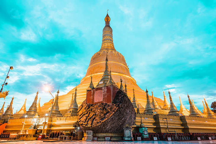 Du Lịch Myanmar: Hà Nội - Yangon - Bago - Golden Rock 4 Ngày Bay Vietjet Air