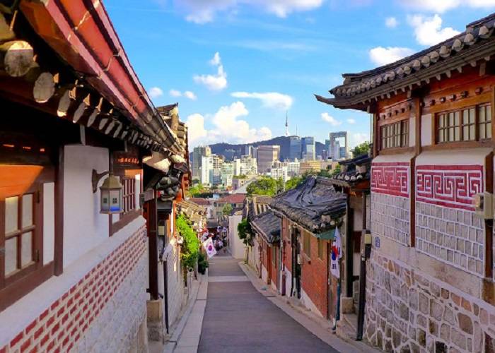 Du Lịch Hàn Quốc: HCM - Seoul - Nami - Làng bích hoạ Ehwa - Everland 5N Ở Khách Sạn 5 Sao