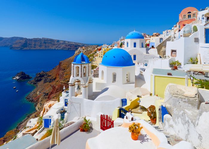 HCM - Athens - Peloponnese - Santorini 8 Ngày