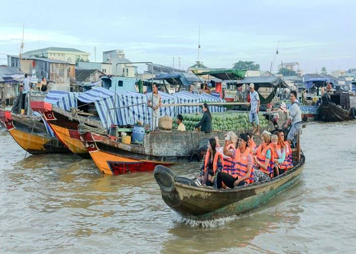 Du Lịch Cần Thơ: Chợ Nổi Cái Răng - Thiền Viện Trúc Lâm - Mỹ Khánh 1 Ngày