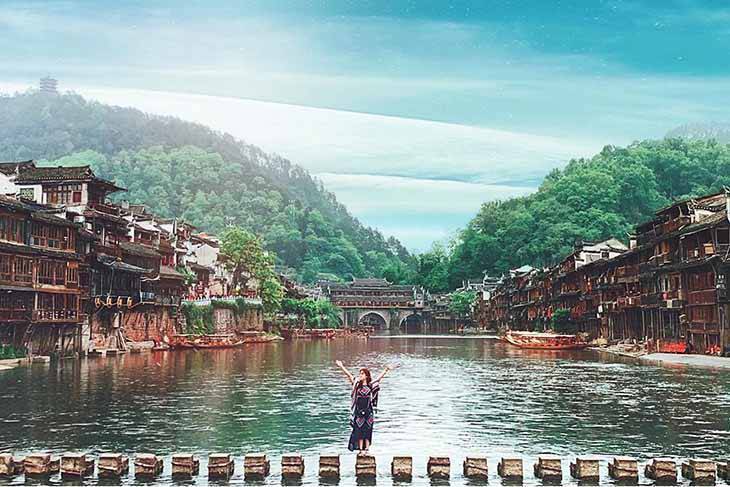 Hải Phòng - Trung Quốc: Hải Phòng - Hà Nội - Trương Gia Giới - Phượng Hoàng Cổ Trấn 5 Ngày Đi Đường Bay Về Đường Bộ