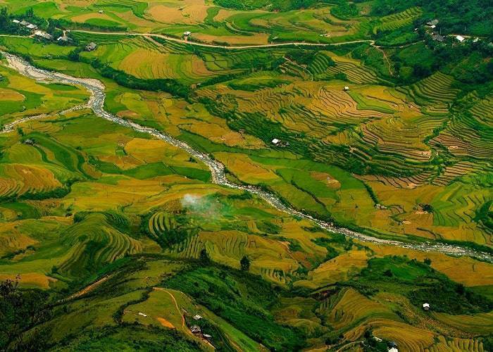 Du Lịch Đông Tây Bắc: Đà Nẵng - Hà Nội - Mùa Cang Chải - Suối Giàng - Tú Lệ - Khau Phạ 3 Ngày + Xe Ôtô