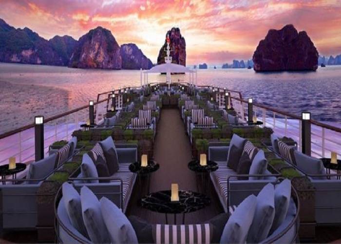 Du Lịch Hạ Long: Sài Gòn - Hạ Long 3 Ngày- Du thuyền 5 sao & Khách sạn 6 sao Dát Vàng Golden Lake Đẹp Nhất Hà Nội