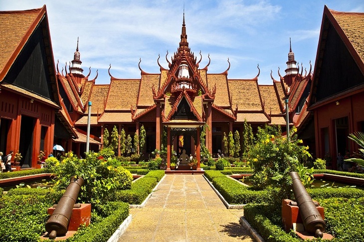 Du Lịch Campuchia: Hà Nội - Siem Riep - Ăngkor - Làng Preah Dak - Suối ngàn Linga - Chùa Phật Lớn - Làng Văn Hóa Campuchia 4 Ngày Bay Angkor Cambodia Air