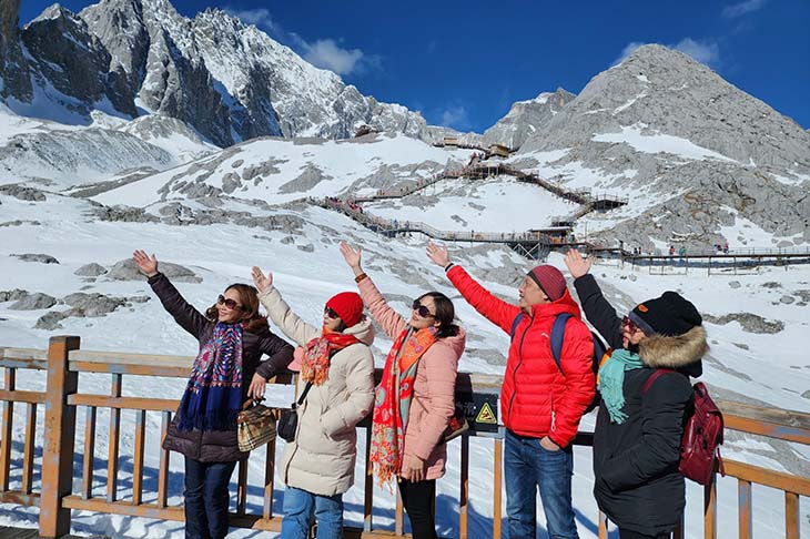 Ngắm Hoa Anh Đào Mùa Xuân: Hà Nội - Hà Khẩu - Đại Lý - Lệ Giang - Shangrila - Côn Minh 6 Ngày Đường Bộ Ô Tô + Tàu Cao Tốc