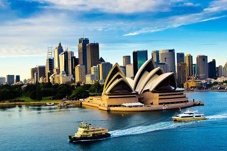 Du Lịch Úc (Phổ thông) : Hà Nội - Sydney - Canberra - Melbourne - Ballarat Dandenong 7 Ngày Bay Thẳng Vietnam Airlines