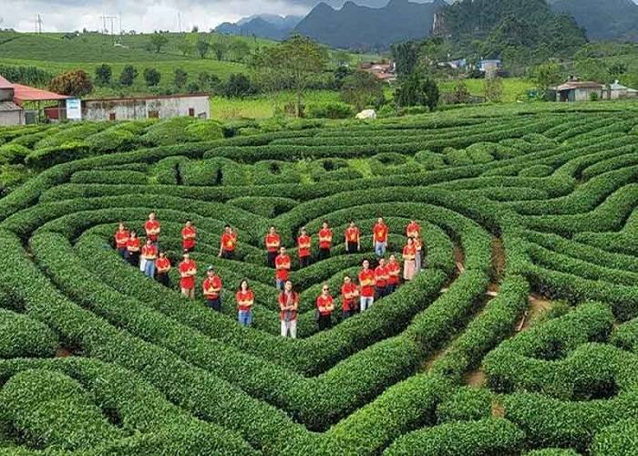  Du Lịch Tây Bắc: HCM - Hà Nội - Mai Châu - Mộc Châu - Điện Biên 4 Ngày, VMB + KS 3*