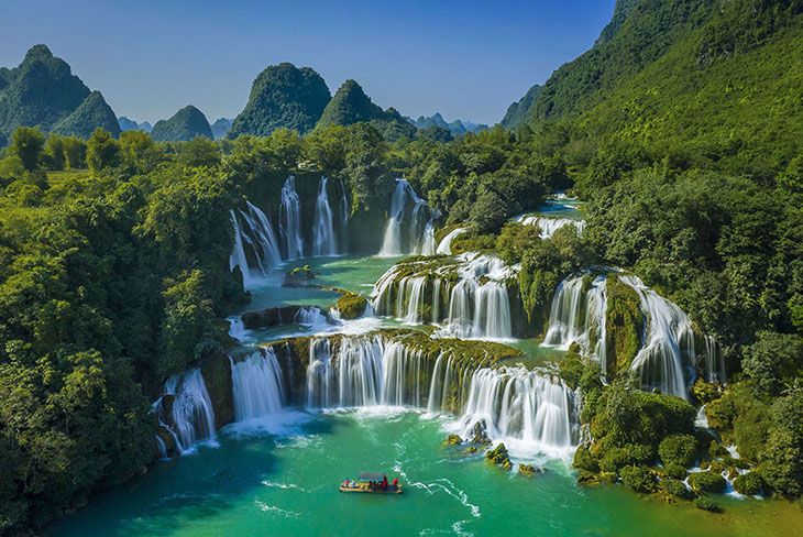 Du Lịch Trung Quốc: Hà Nội - Trà Lĩnh -  Thành Phố Tịnh Tây - Nga Tuyền - Phố Cổ Cẩm Tú - Cổ Long Đại Hiệp Cốc - Hang Pắc Bó - Thác Bản Giốc 3 Ngày Đường Bộ
