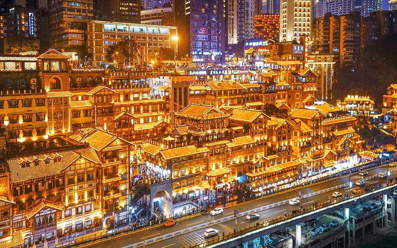 Tour Trung Quốc: Đà Nẵng - Hà Nội - Trùng Khánh - Vũ Long 5 Ngày, Bay West Air + KS 4*