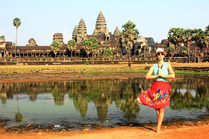 Du Lịch Campuchia: Hà Nội - Siem Reap - Ăngkor - Phnompenh - Du Thuyền Sông Bốn Mặt - Hoàng Cung 4 Ngày Bay Vietjet Air + Angkor Cambodia Air