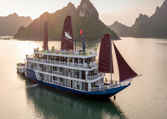 Tour du thuyền Hạ Long: Hà Nội - Hạ Long 2N1Đ + Du thuyền Le Journey 4*
