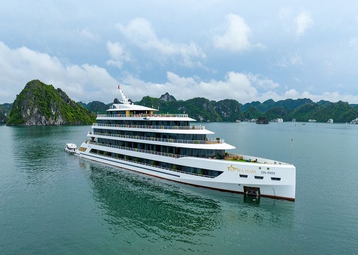 Tour du thuyền 5* Sea Stars 2N1Đ ngủ đêm trên Vịnh Hạ Long