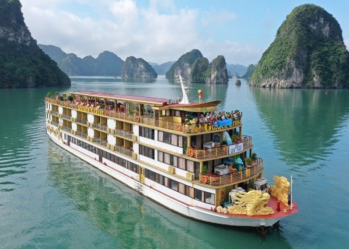 Tour du thuyền 5* Golden 2N1Đ ngủ đêm trên Vịnh Hạ Long