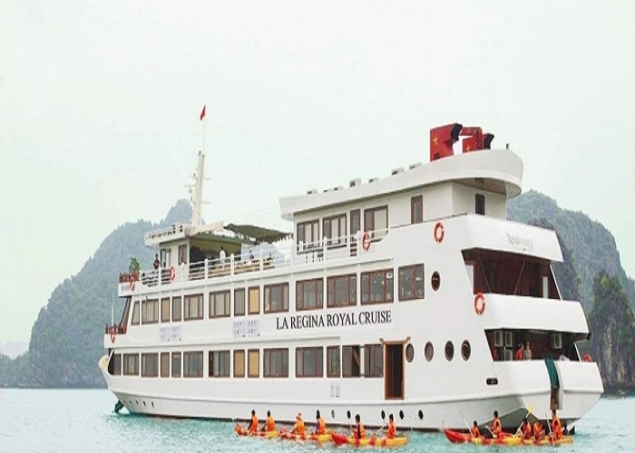 Tour du thuyền 4* La Regina Royal 2N1Đ ngủ đêm trên Vịnh Hạ Long