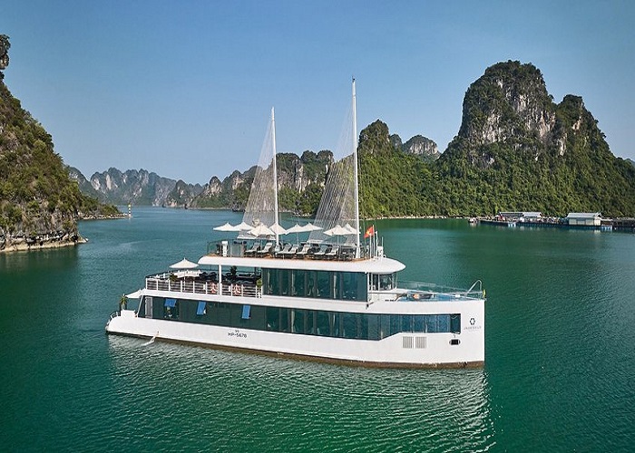 Du thuyền 5* Jade Sails 1 Ngày thăm Vịnh Hạ Long