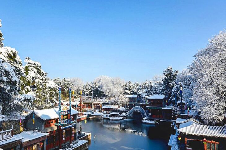 Du Lịch Trung Quốc: Bắc Kinh - Trượt Tuyết Quân Đô Sơn 5 Ngày Bay Air China