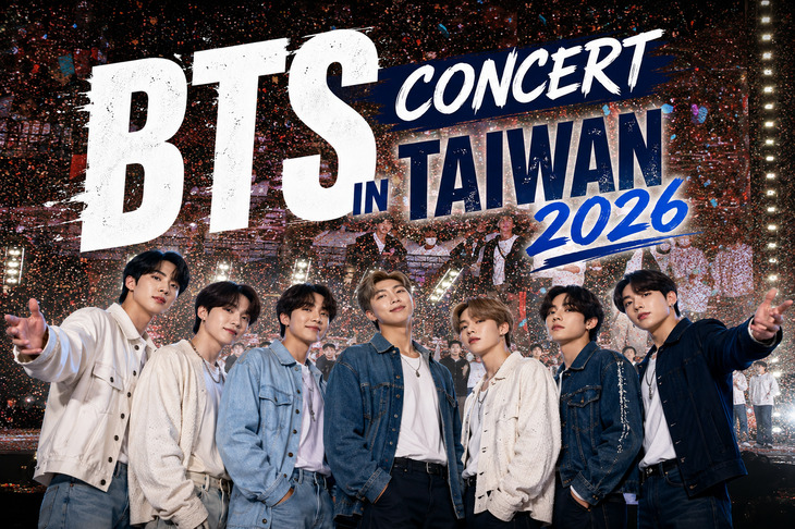Tour Đài Loan Xem Concert BTS 2026 | Bay Vietjet 5N4Đ (No Shopping)