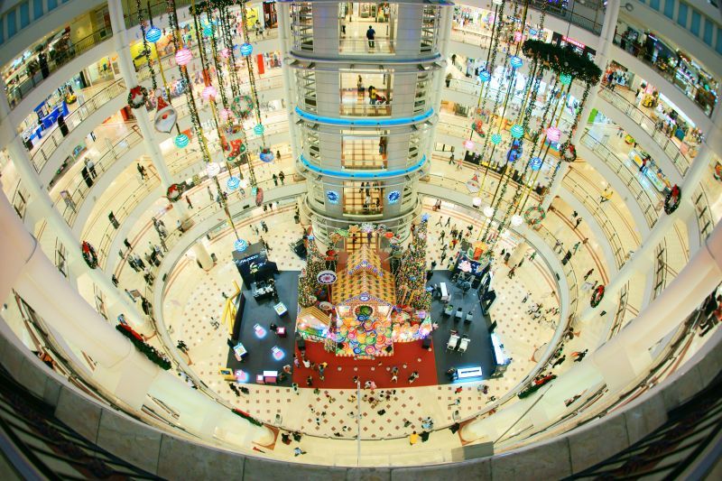 Trung tam mua sam Suria KLCC 