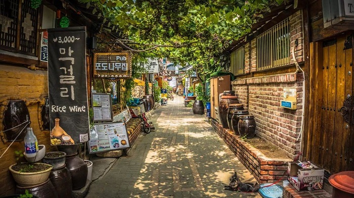 vẻ đẹp yên bình tại Insa-dong